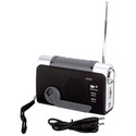 Mitaki-Japan® Wind-Up FM/Weather Radio/LED Flashlight