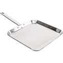 Chef's Secret® by Maxam® 11" T304 High-Quality Stainless Steel Square Griddle