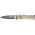 Maxam® Assisted Opening Digital Camo Liner Lock Knife